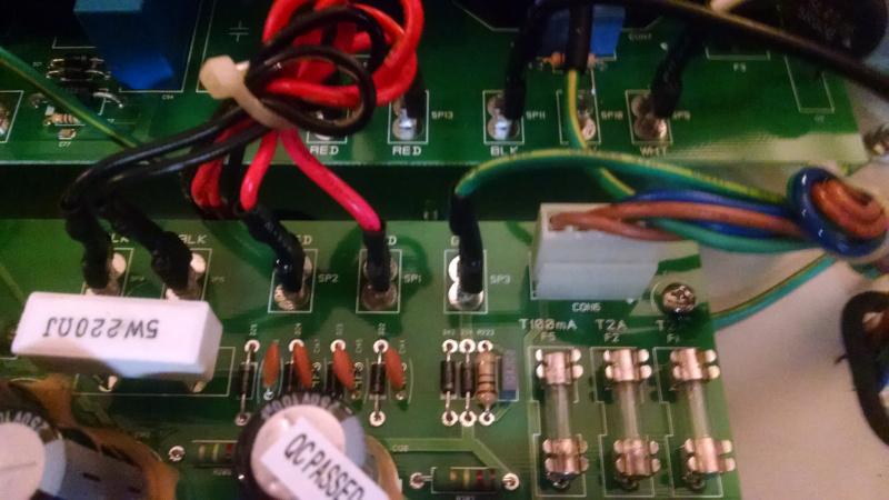 Brian W Root Guitar tube amp circuit board.
