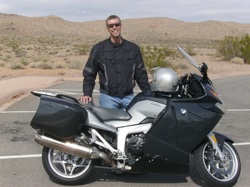 Brian W Root BMW motorcycle. Nevada 2010